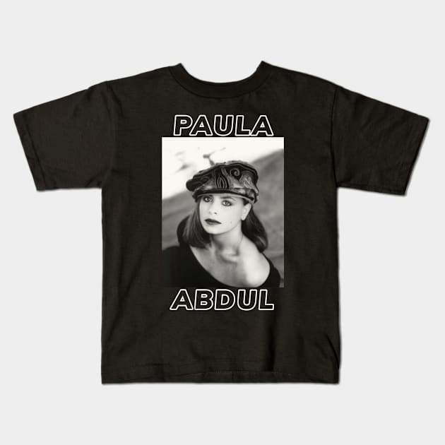 Paula Abdul Kids T-Shirt by PlokadStories